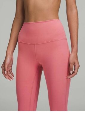 lululemon pink blossom  high Rise tall Leggings